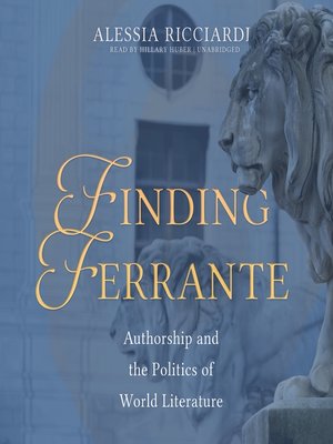 cover image of Finding Ferrante